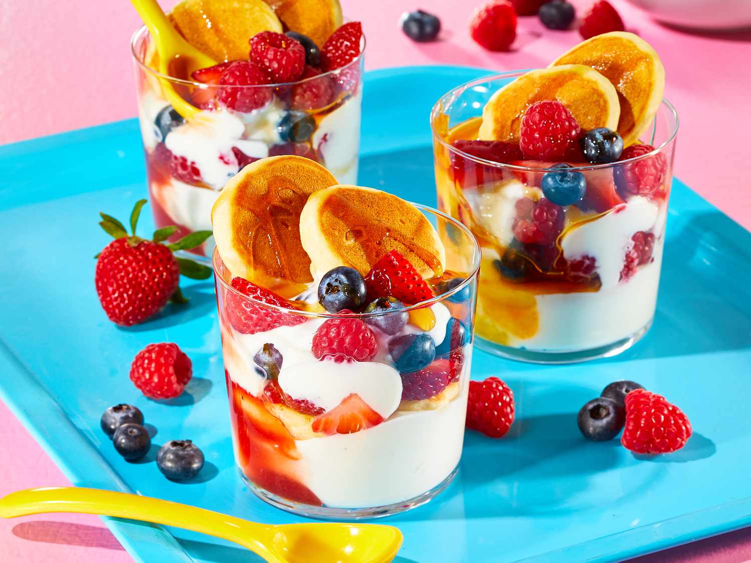 Mini Pancake Parfait Recipe