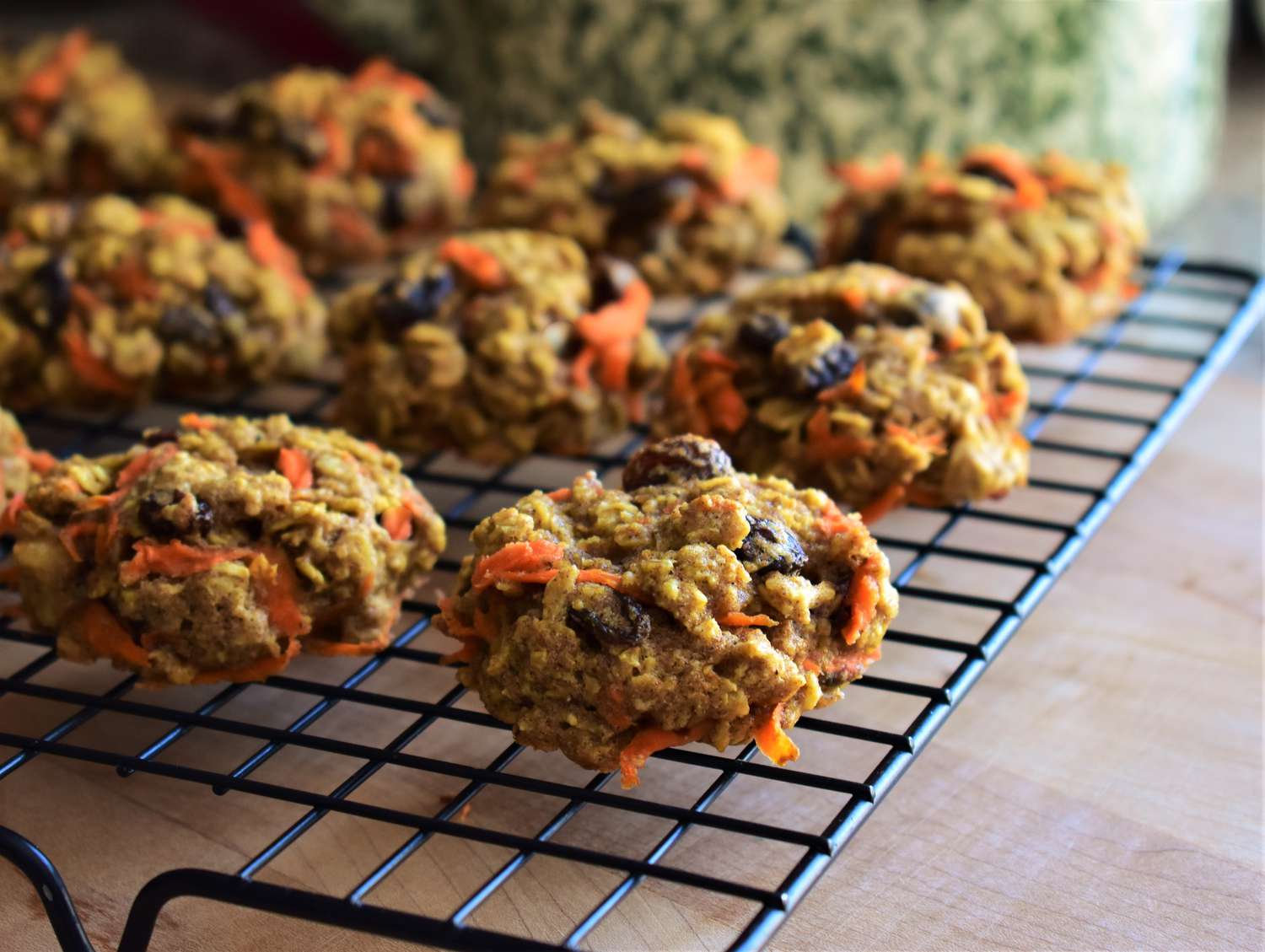 Healthier Carrot Oatmeal Cookies Recipe