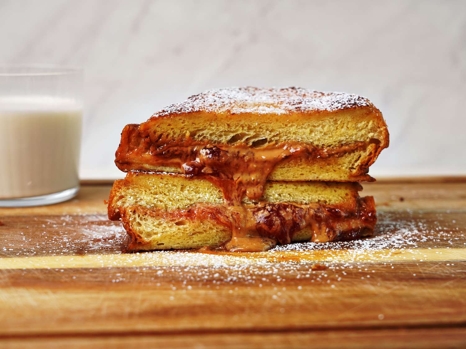 PB&J Stuffed French Toast Recipe