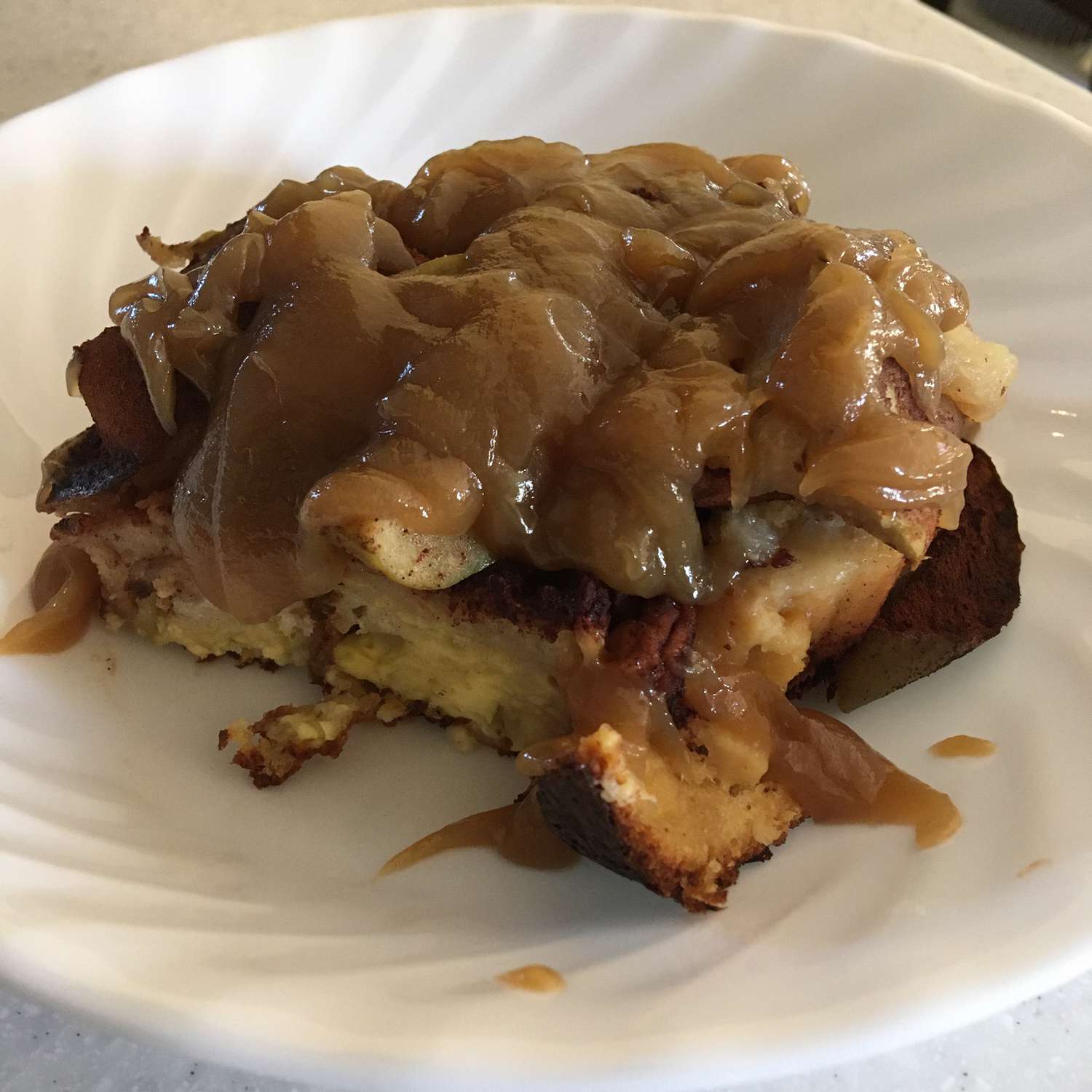 Baked Caramel-Apple French Toast Recipe