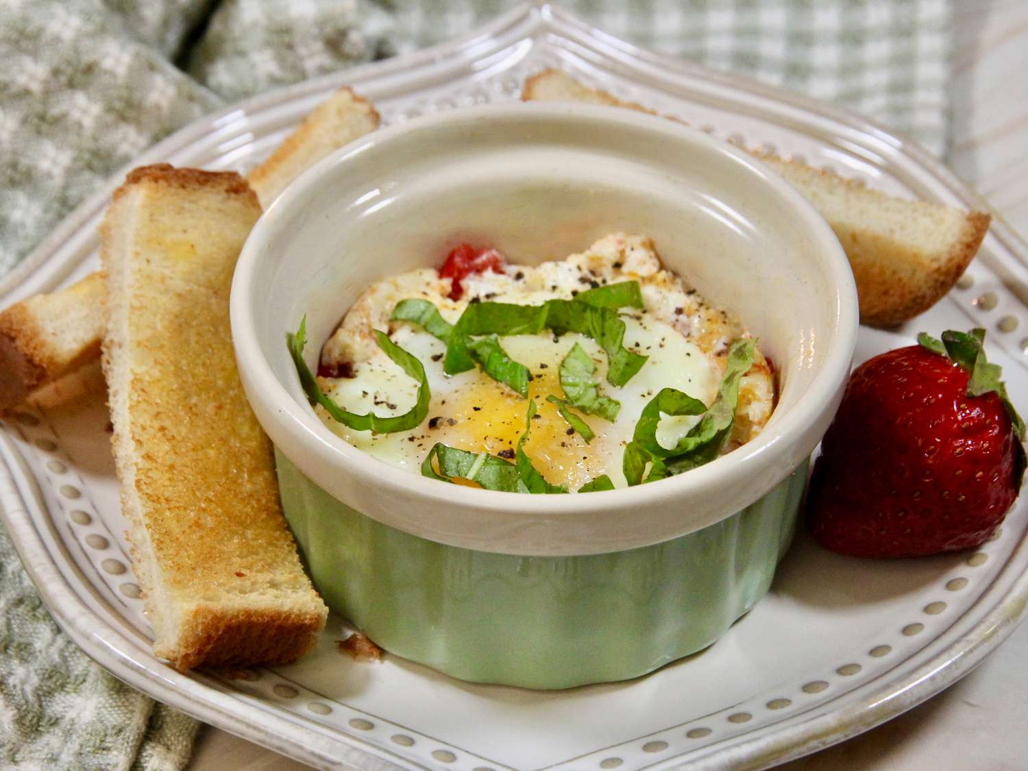 Baked Feta Eggs Recipe