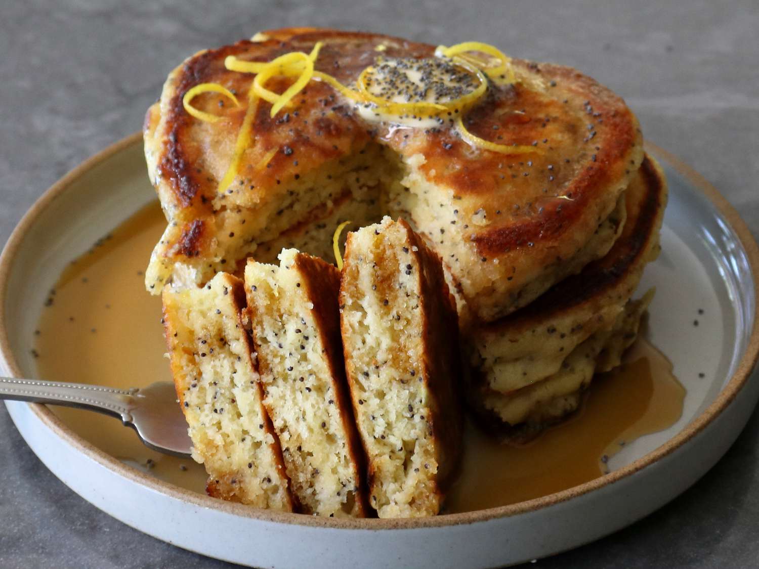 Lemon Poppy Seed Pancakes Recipe