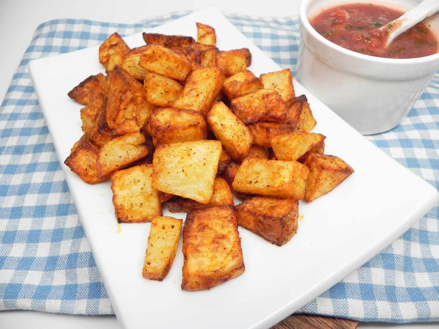 Air Fryer Seasoned Breakfast Potatoes Recipe