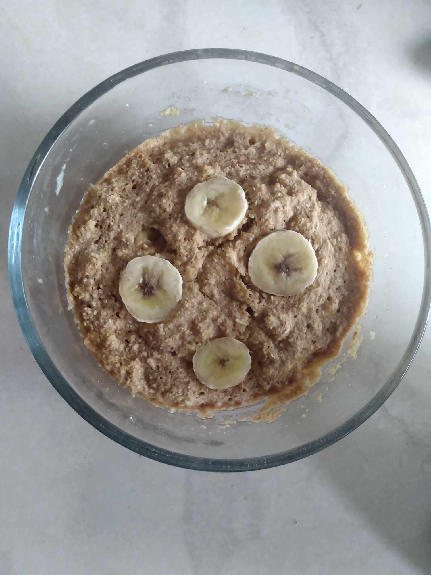 Microwave Banana Baked Oats