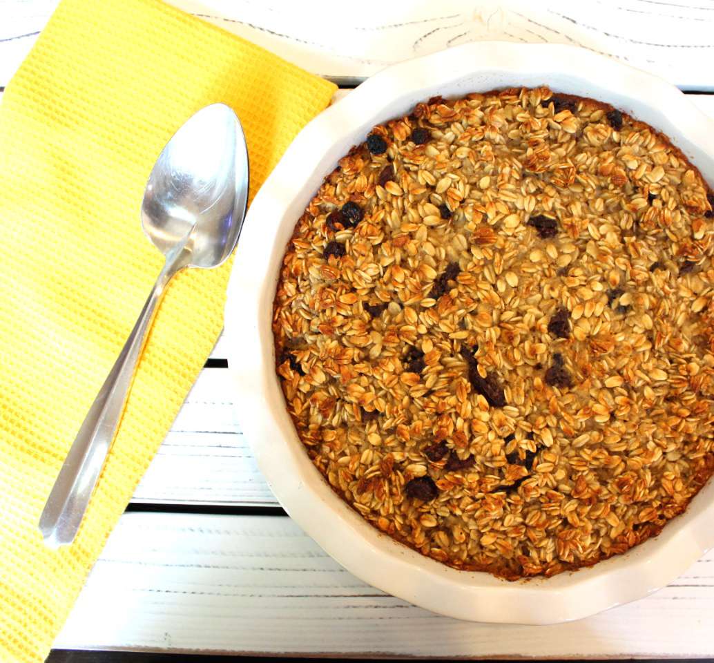 Egg-Free and Milk-Free Baked Oatmeal Recipe