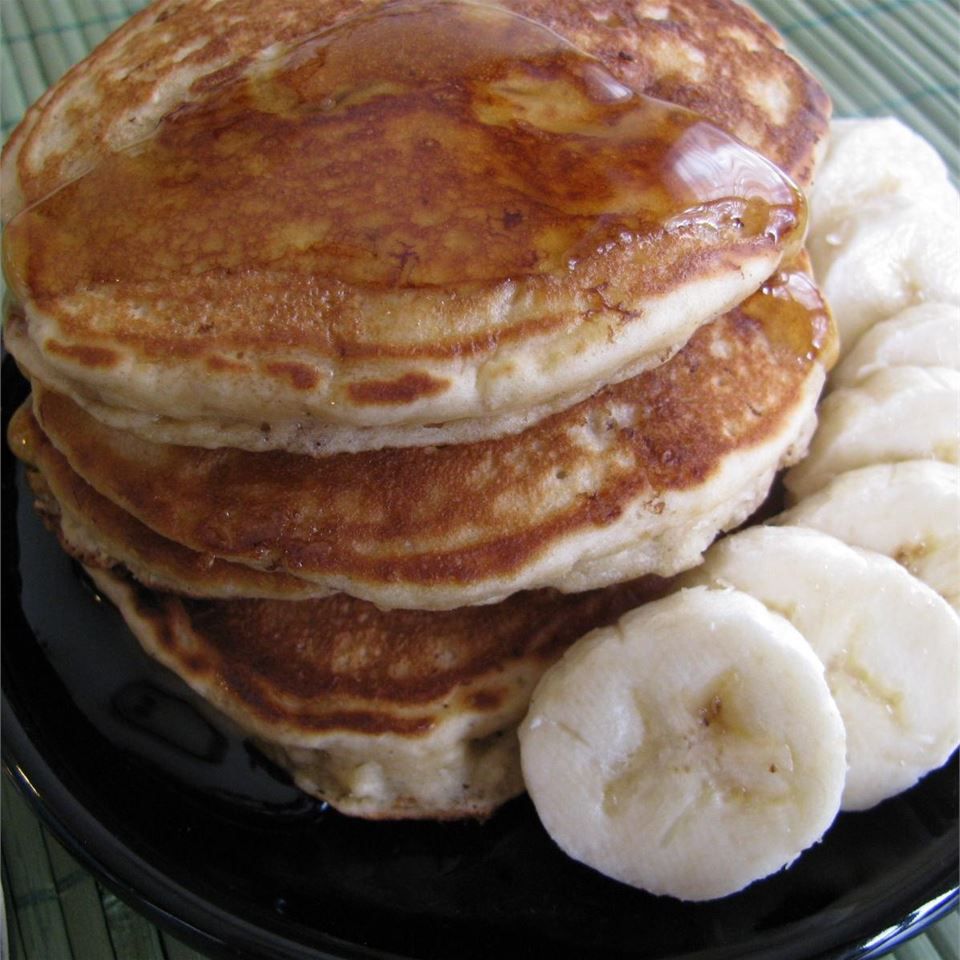 Peanut Butter Banana Pancakes Recipe