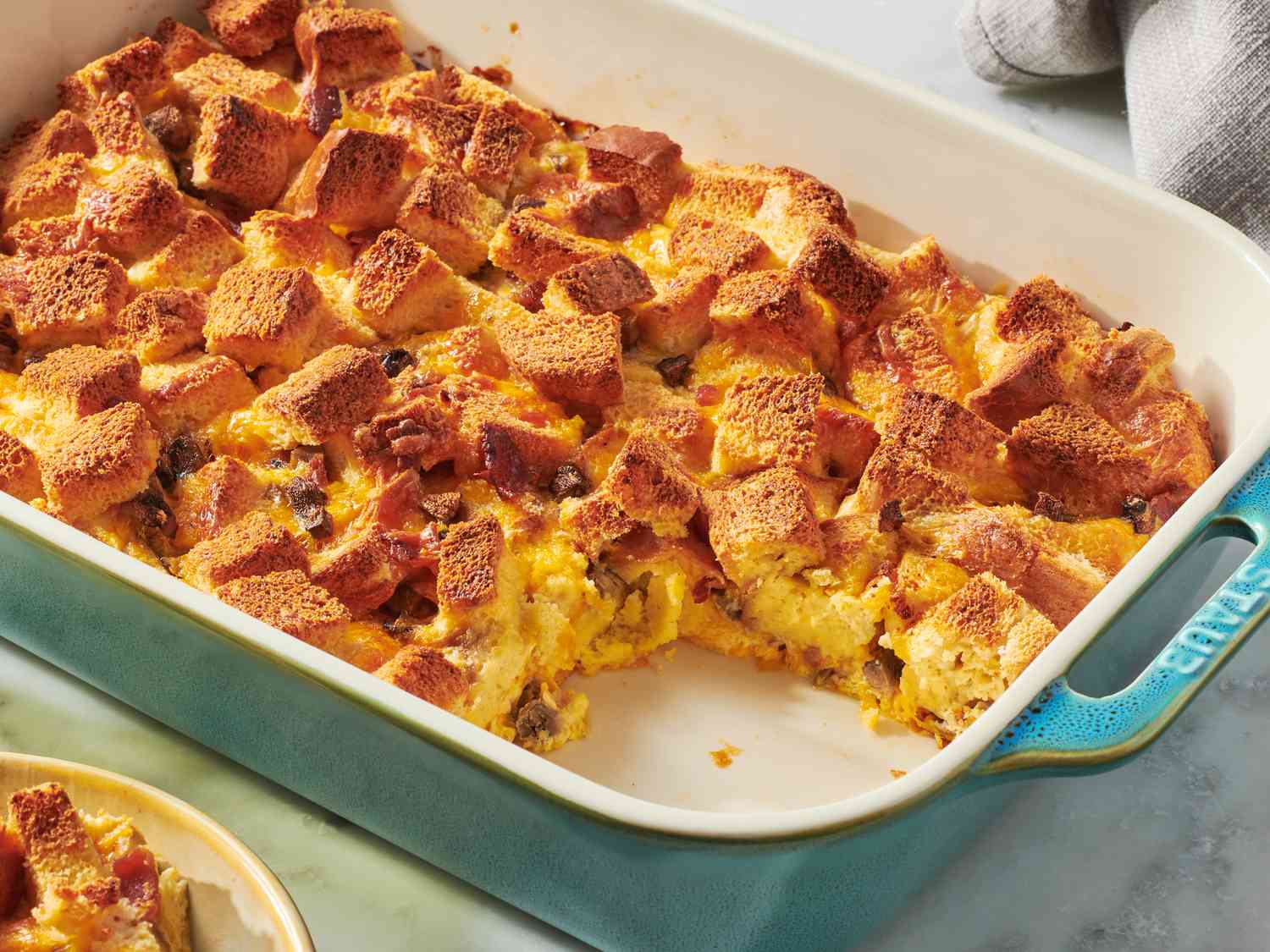 Fluffy Egg Strata Recipe