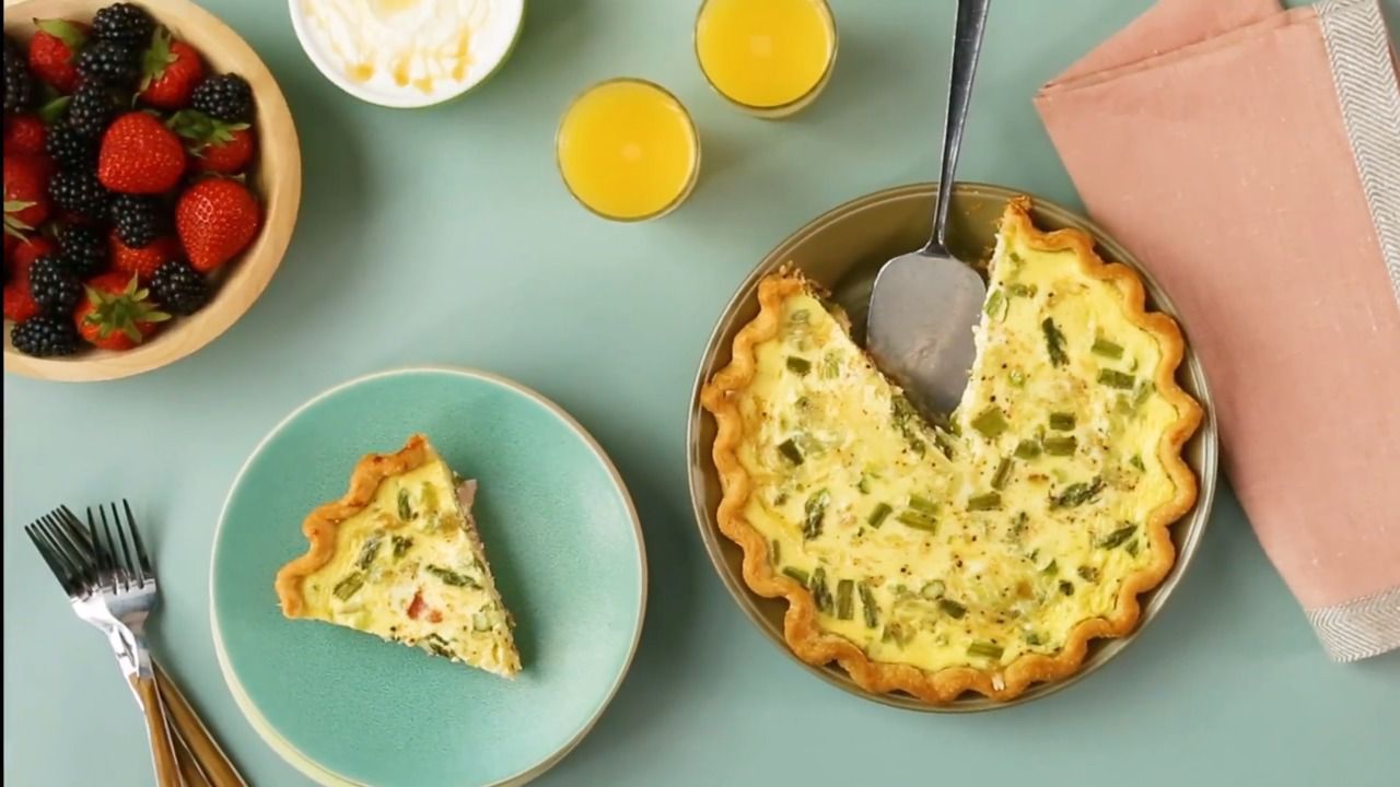 Asparagus Quiche Recipe