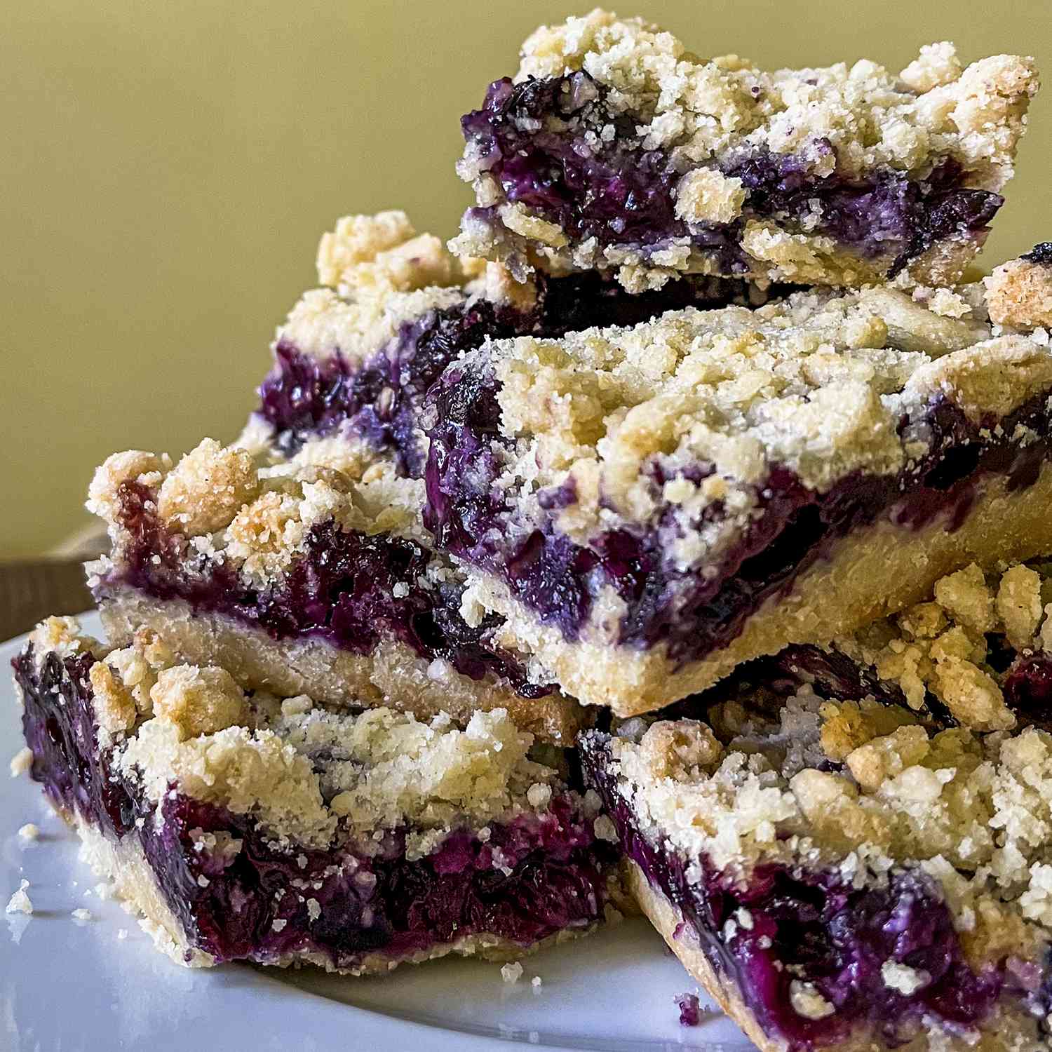 Blueberry Crumb Bars Recipe