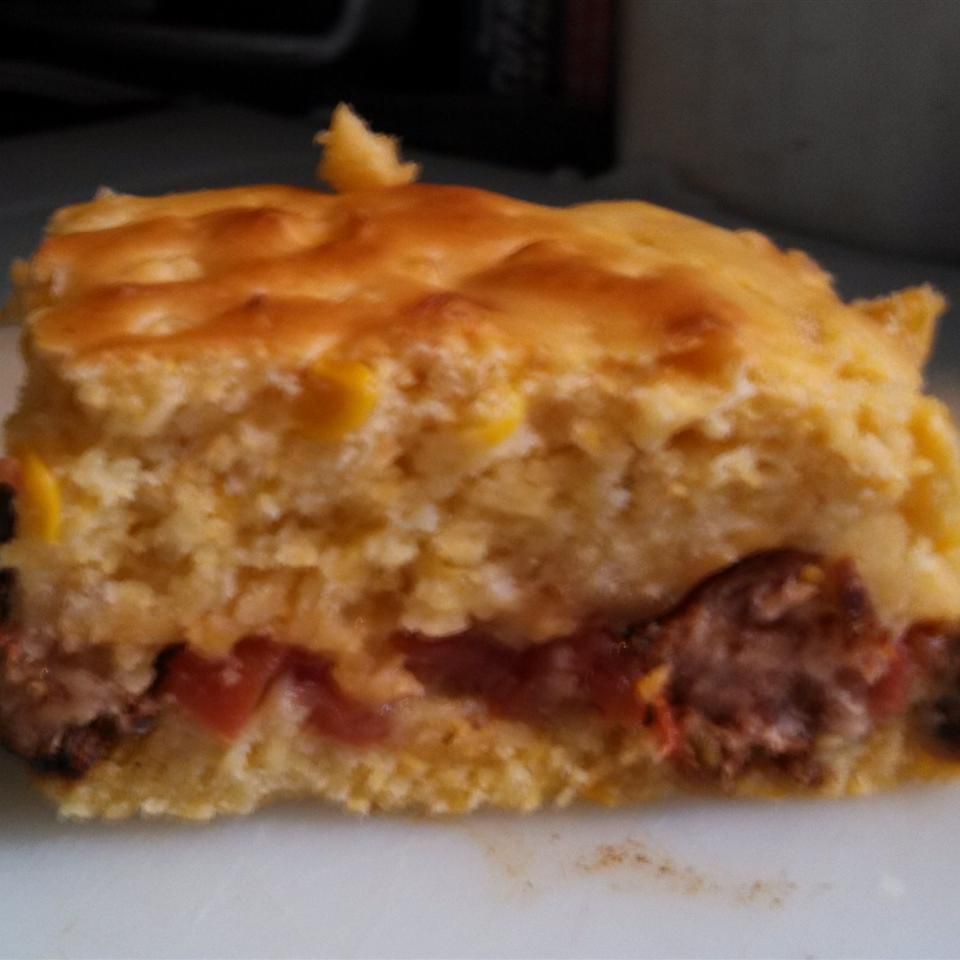 Cornbread Sausage Casserole Recipe