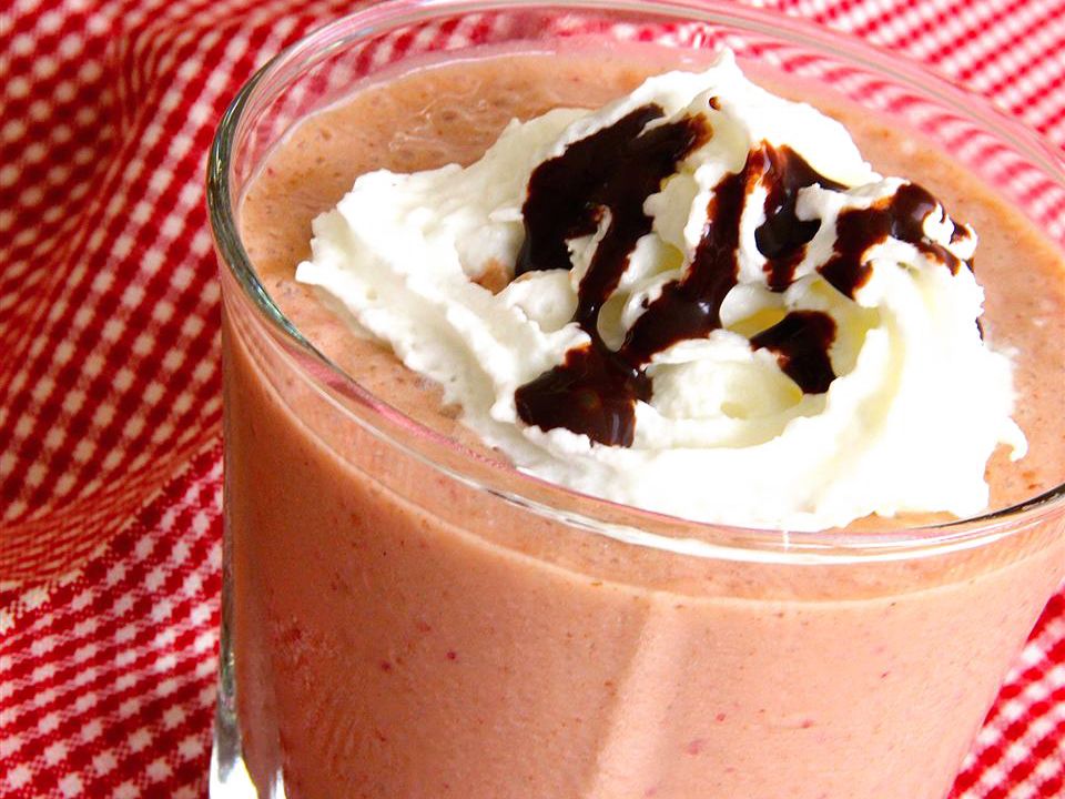 Strawberry Banana Nutella Smoothie Recipe