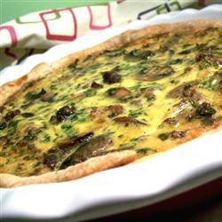 Sausage Mushroom Quiche Recipe