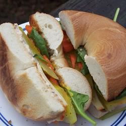 School Lunch Bagel Sandwich Recipe