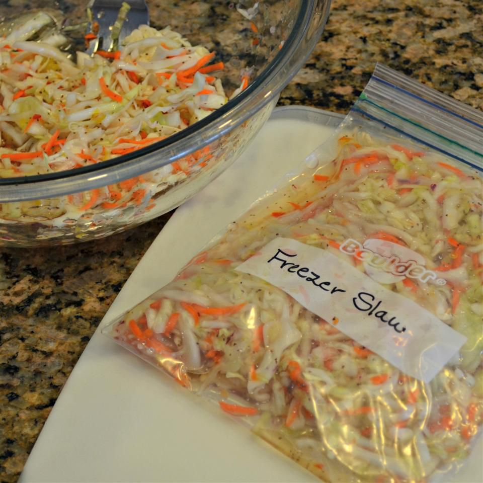 Freezer Slaw Recipe