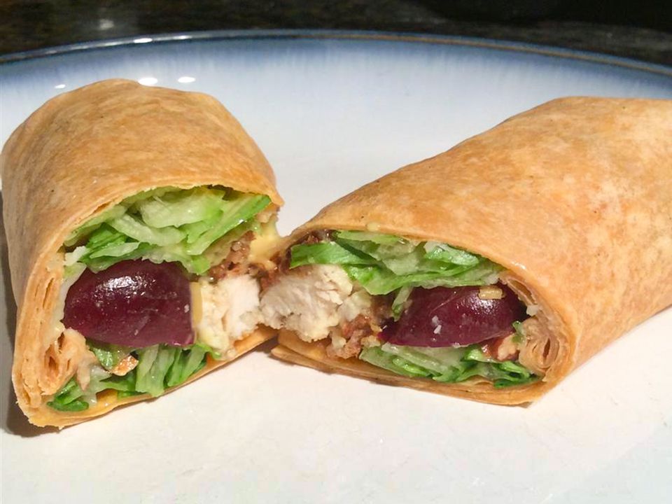 Honey Mustard Crispy Chicken Wrap Recipe