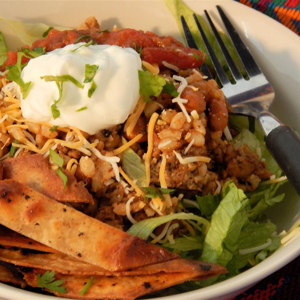 Skillet Burrito Bowl Recipe