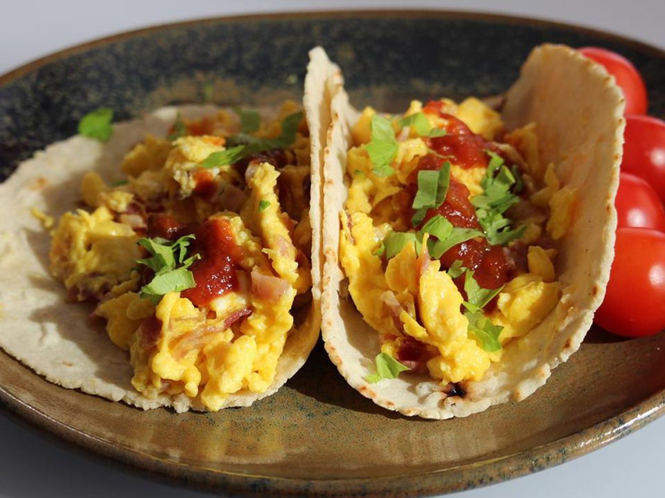 Bacon and Egg Tacos Recipe