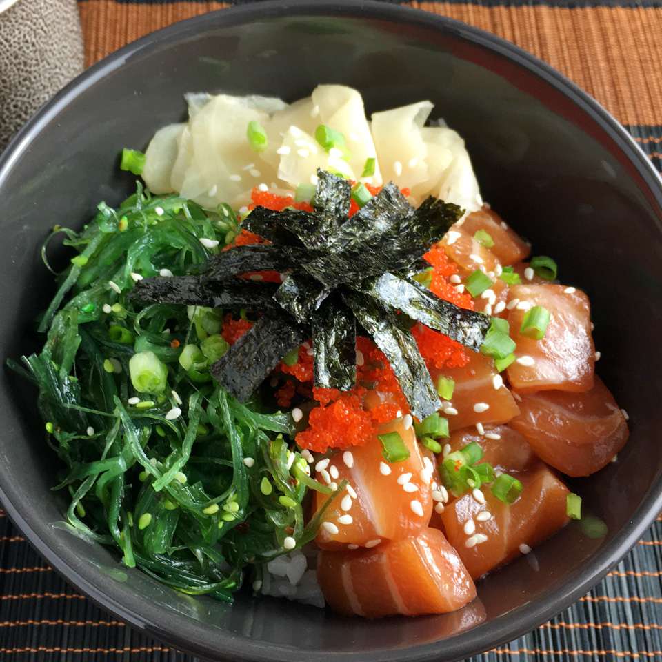 Do-It-Yourself Salmon Poke Bowls Recipe