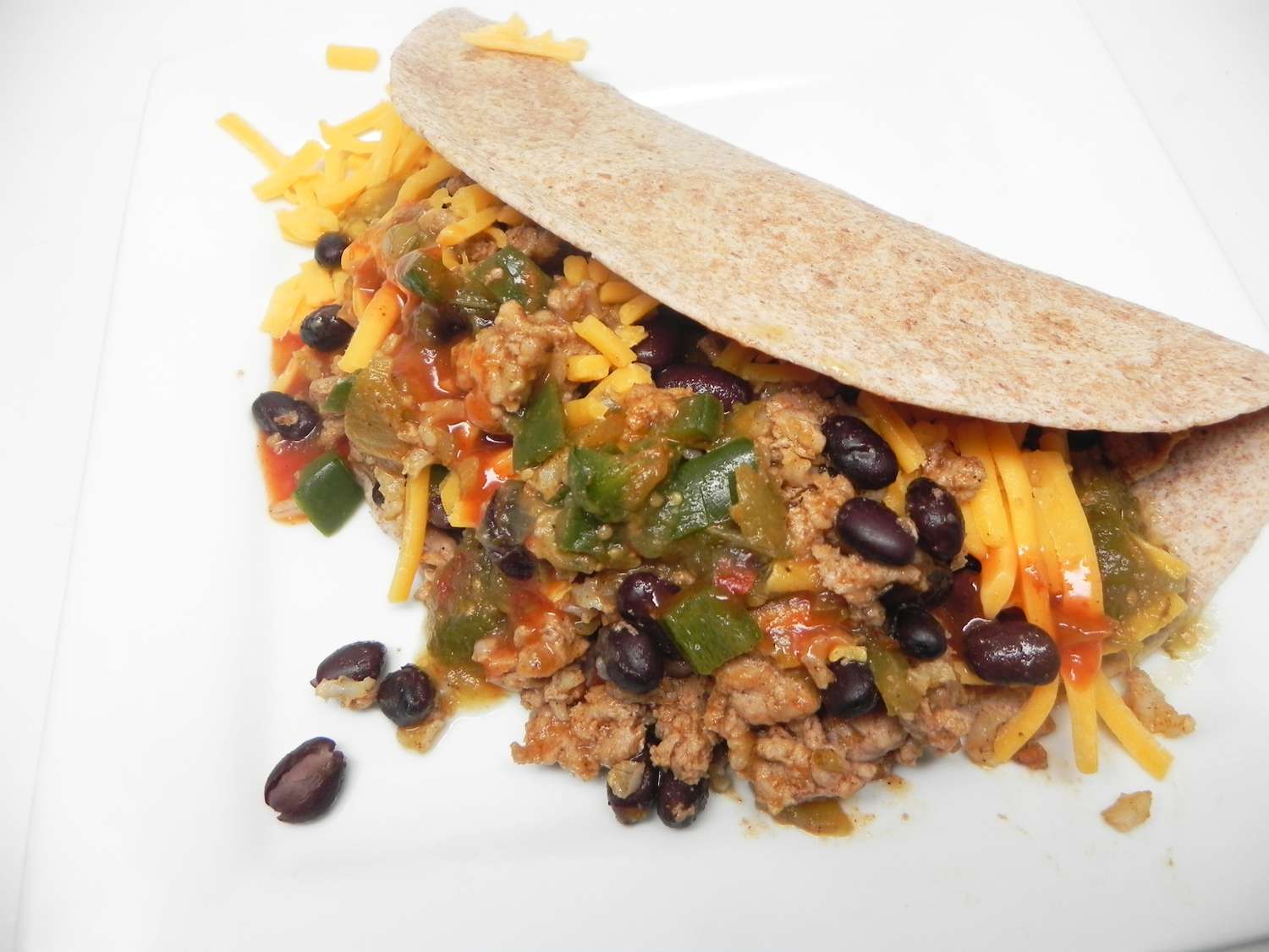 Mexican Black Bean and Turkey Wraps Recipe