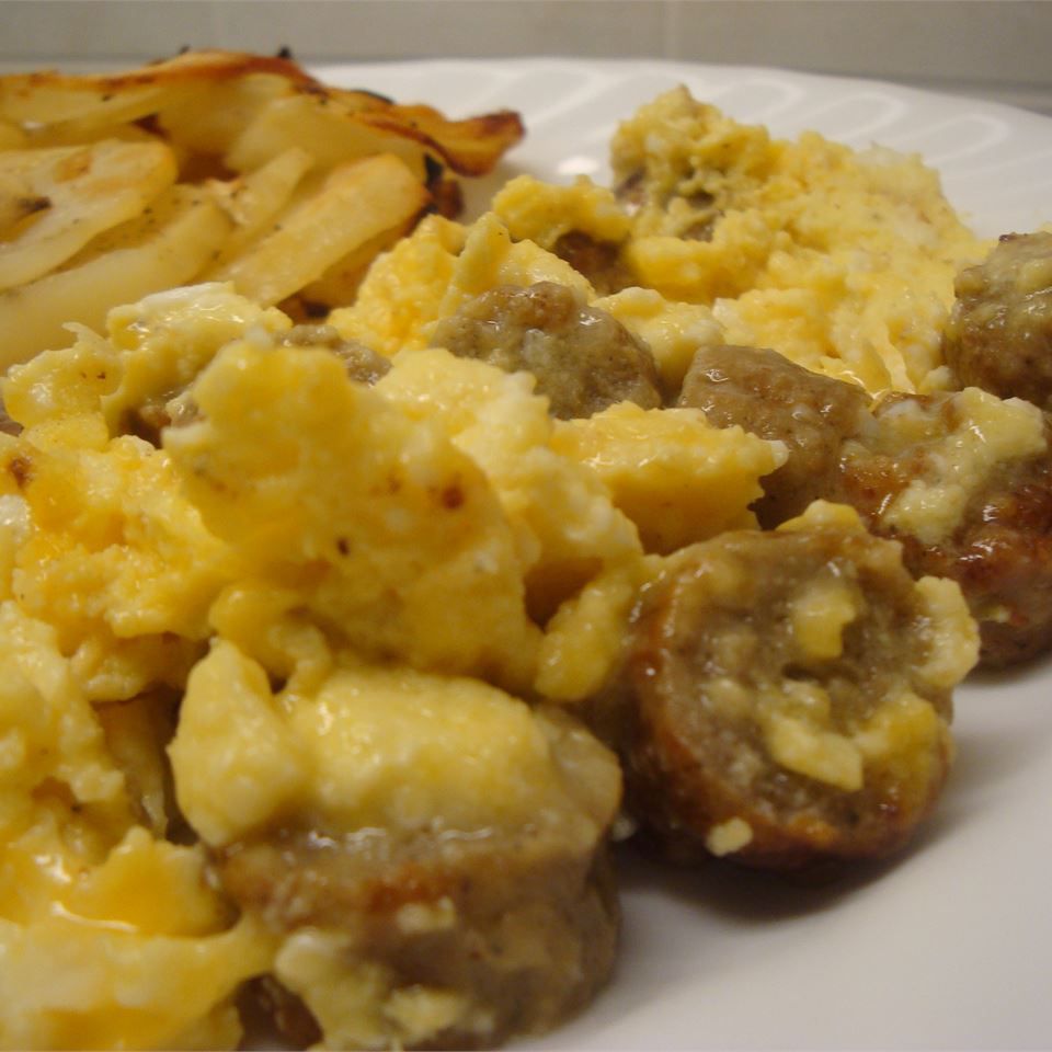 Sausage, Egg, and Cheese Scramble Recipe