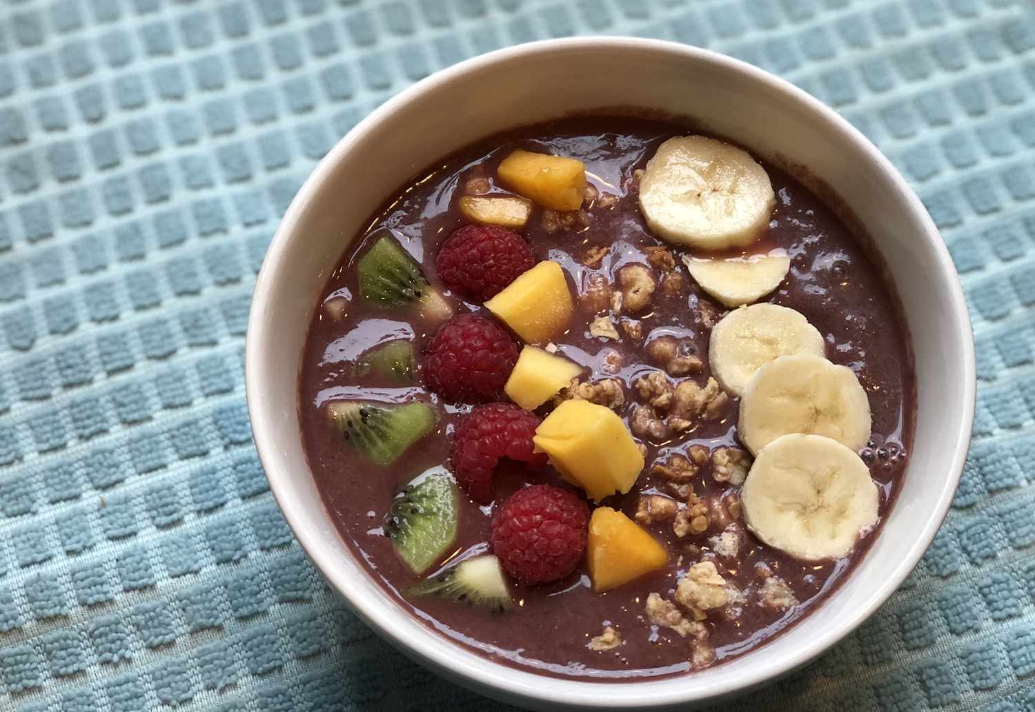 Acai Rainbow Smoothie Bowl for 2 Recipe