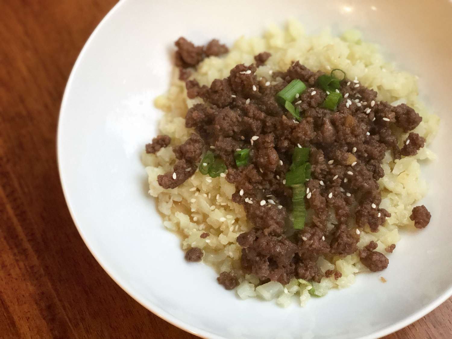 Easy Keto Korean Beef with Cauli Rice Recipe