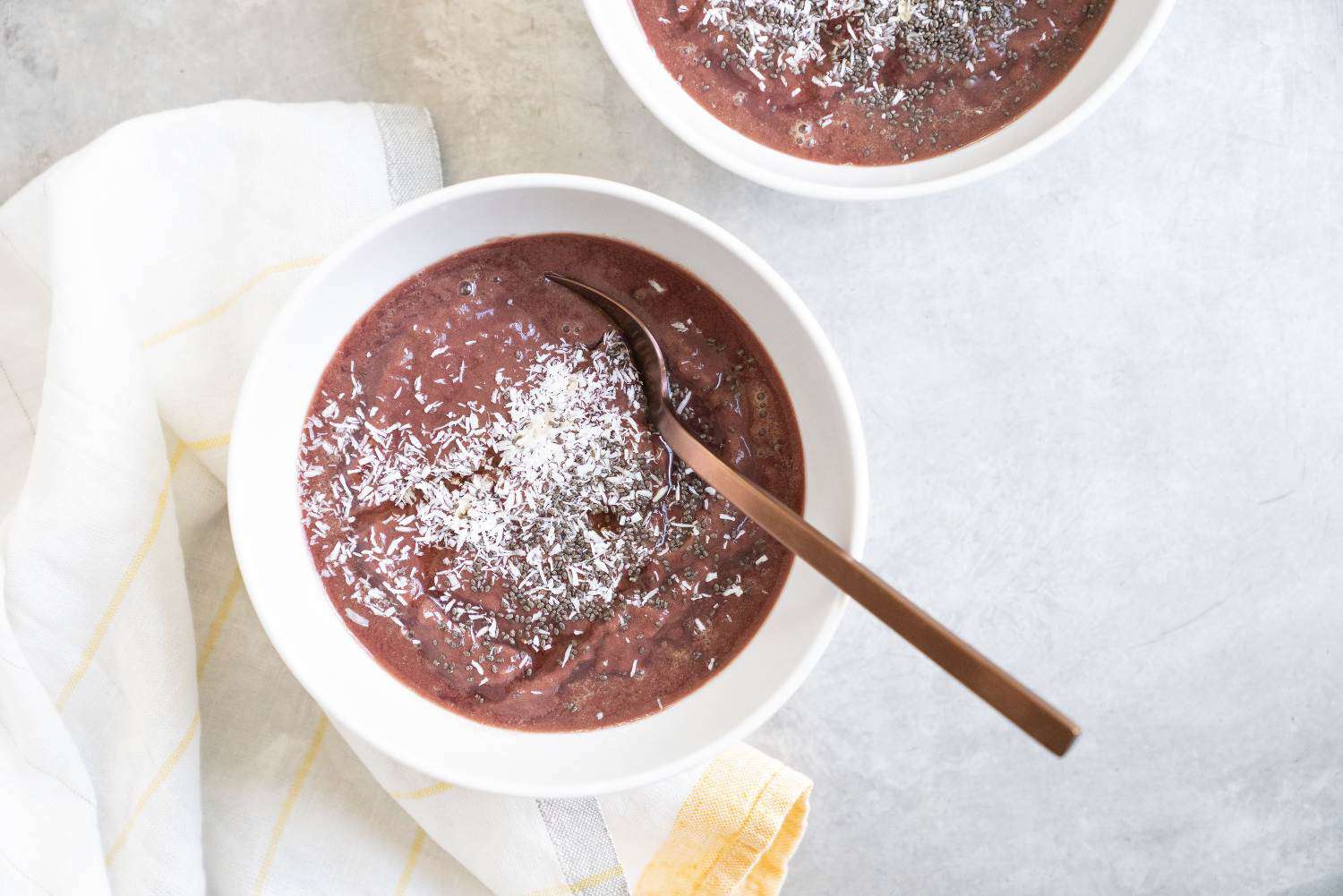 Paleo and Vegan Tropical Acai Bowl for Two Recipe