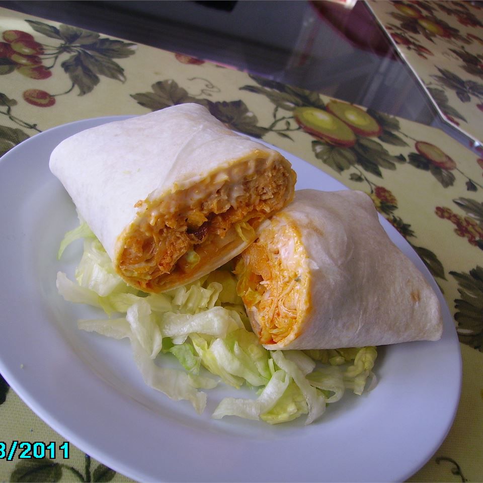 Buffalo Chicken and Ranch Wraps Recipe