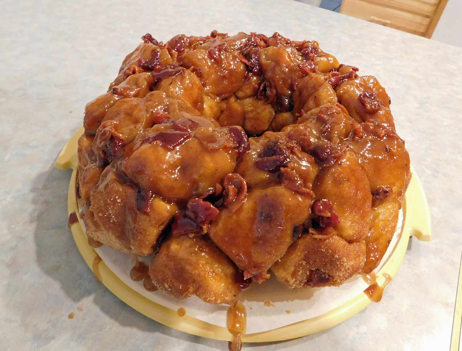 Maple Bacon Monkey Bread Recipe