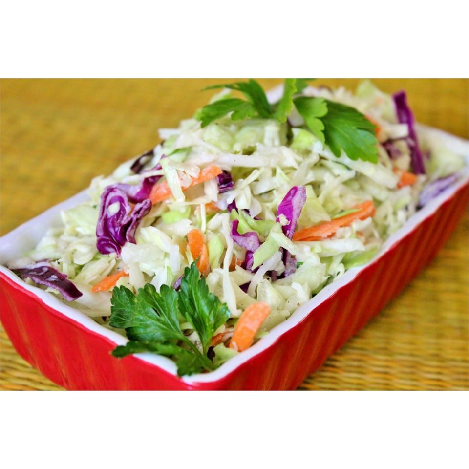 Lower-Fat Coleslaw Recipe