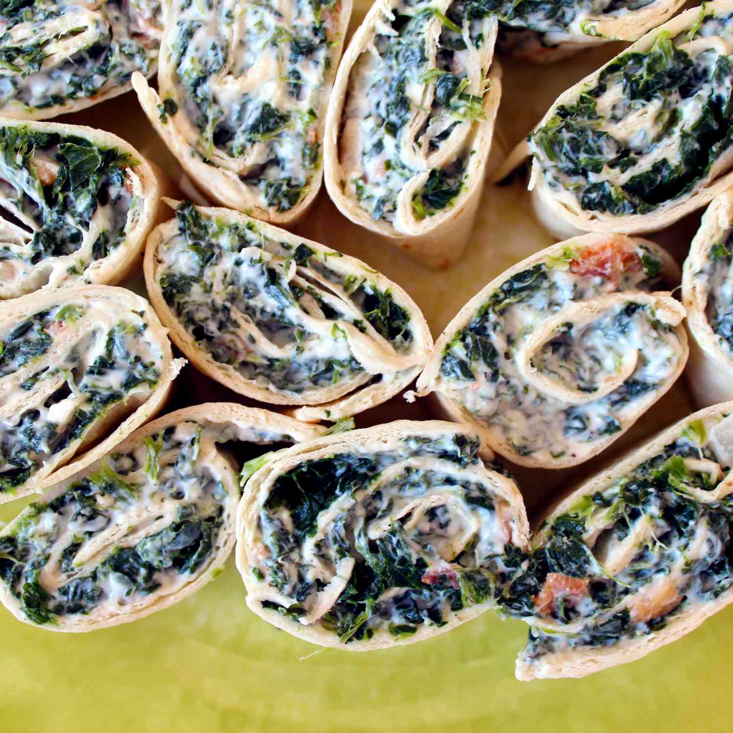 Spinach Roll-Ups Recipe