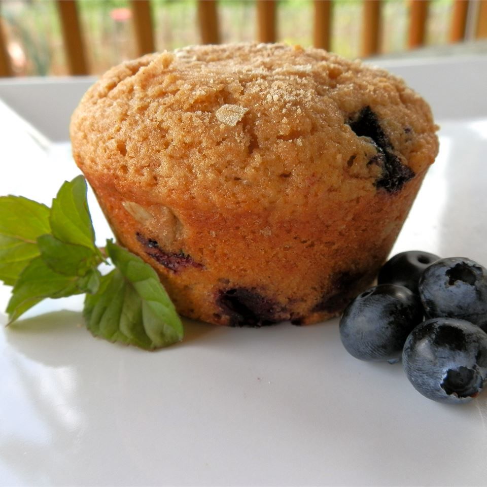 Whole Wheat Blueberry Muffins Recipe