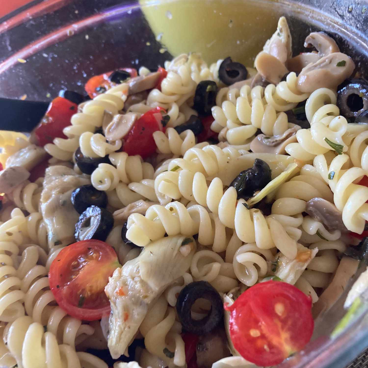 Quick Artichoke Pasta Salad Recipe