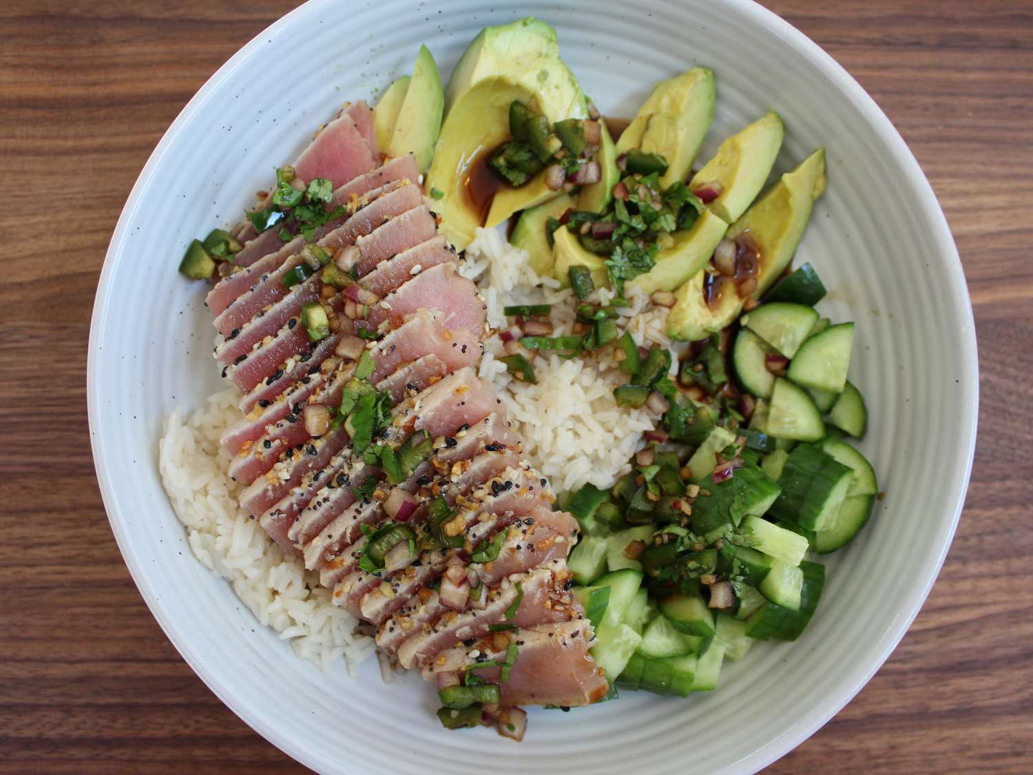 Everything Bagel Seared Tuna Bowl Recipe