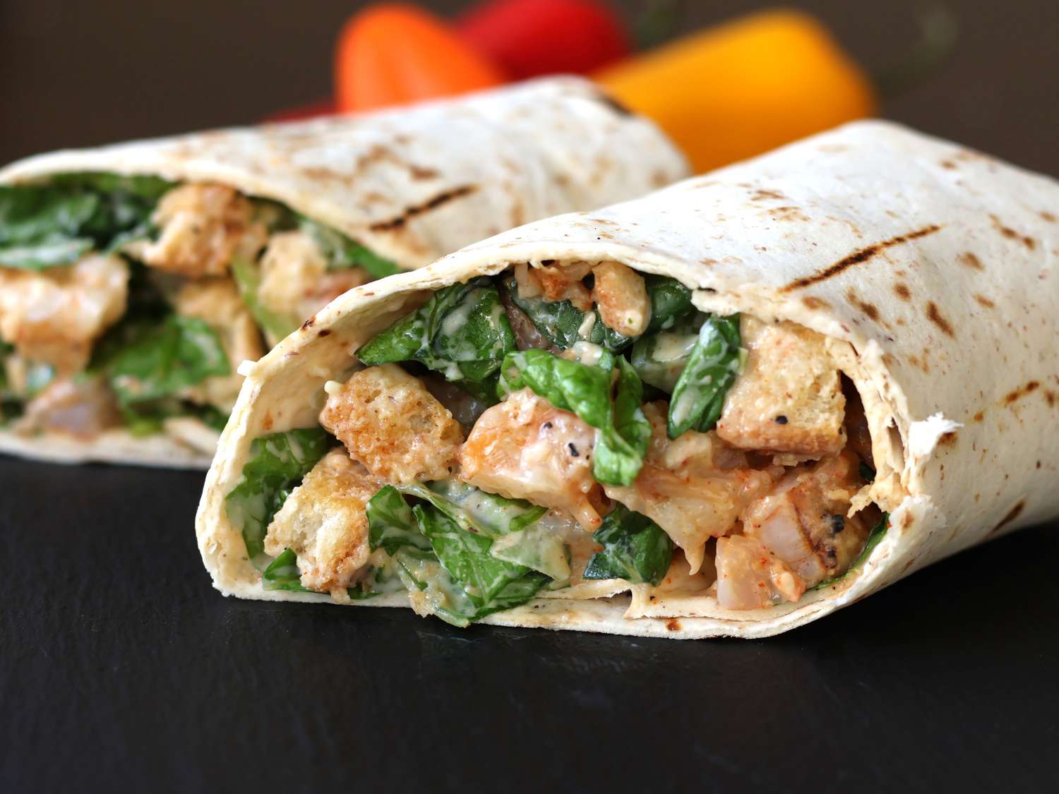 Grilled Shrimp Caesar Wraps Recipe