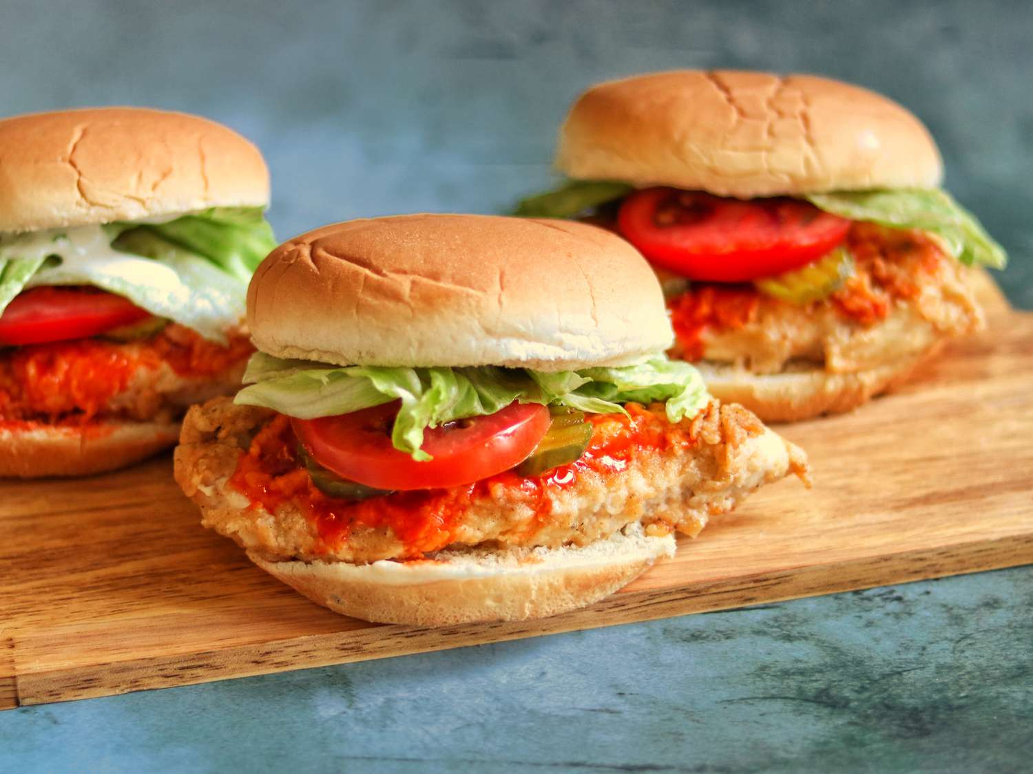 Crispy Buffalo Chicken Sandwiches Recipe