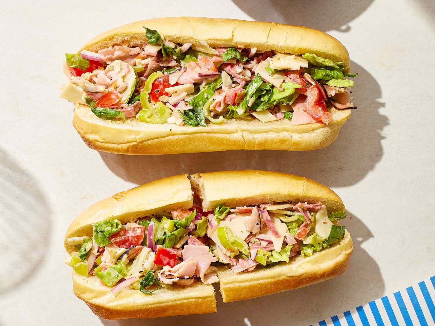 Chopped Italian-Style Sandwiches Recipe