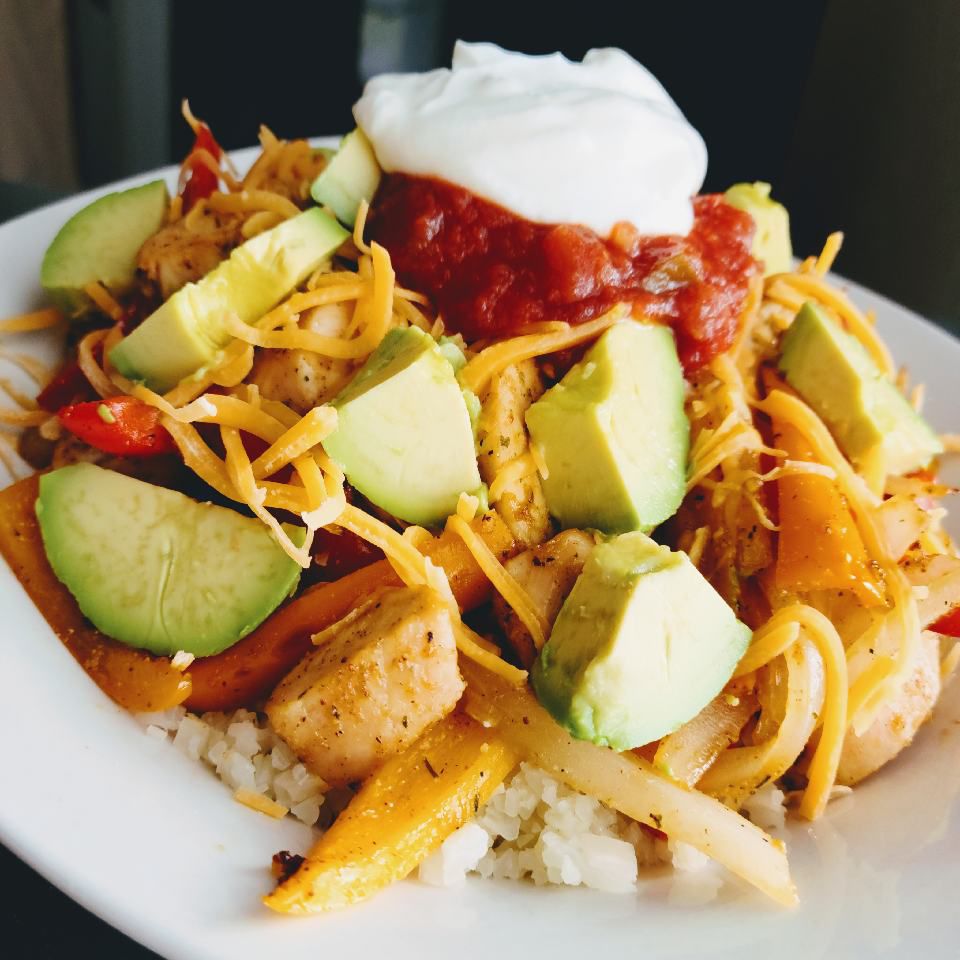 Chicken Fajita Bowl Recipe