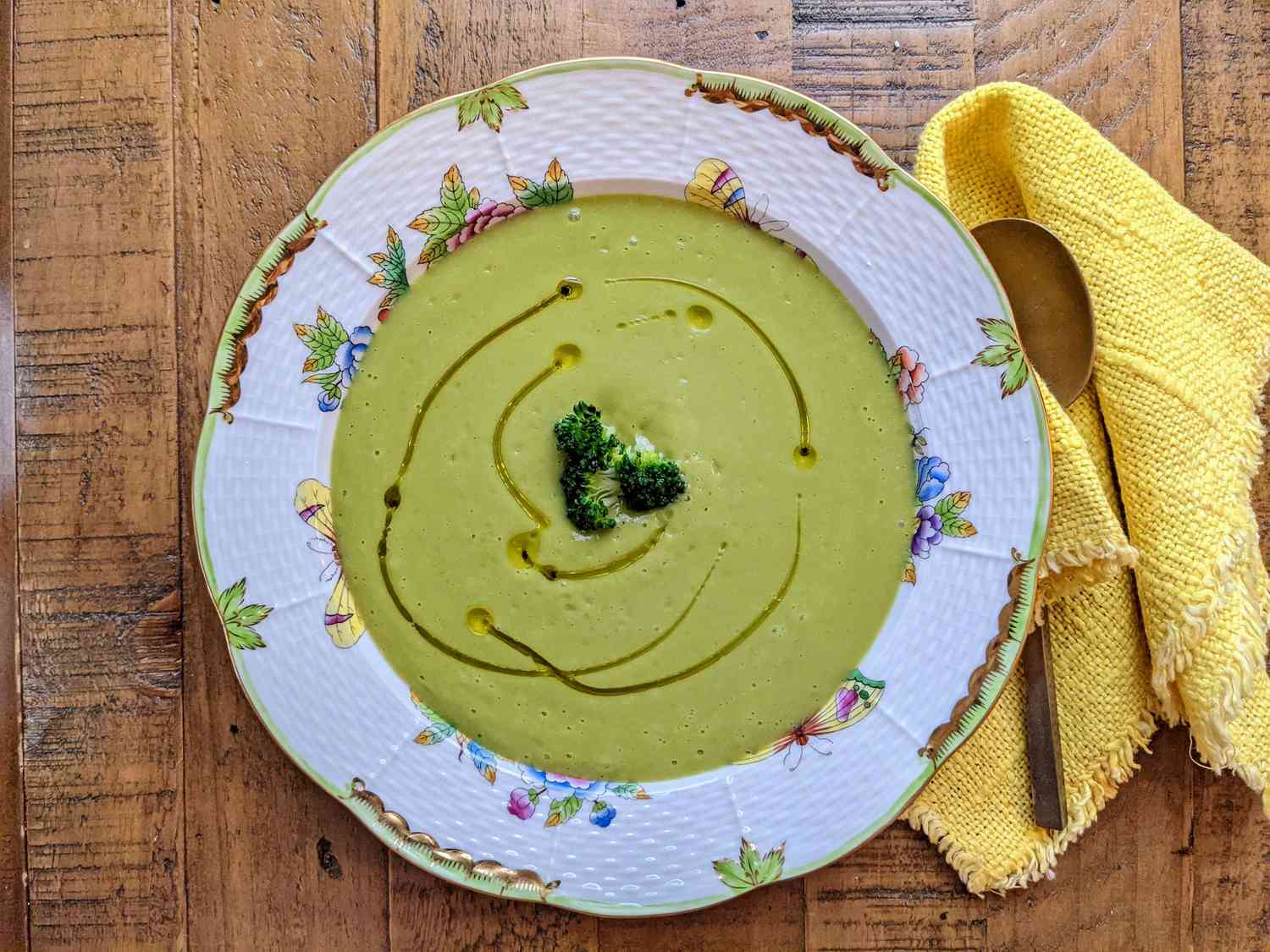 Smooth Broccoli Vitamix Soup Recipe