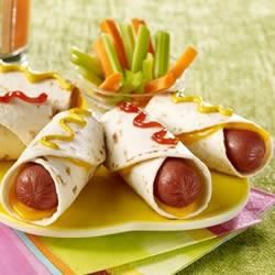 Hot Dog Roll-Up Recipe