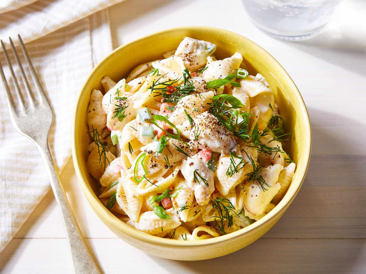 Creamy Crab and Pasta Salad Recipe