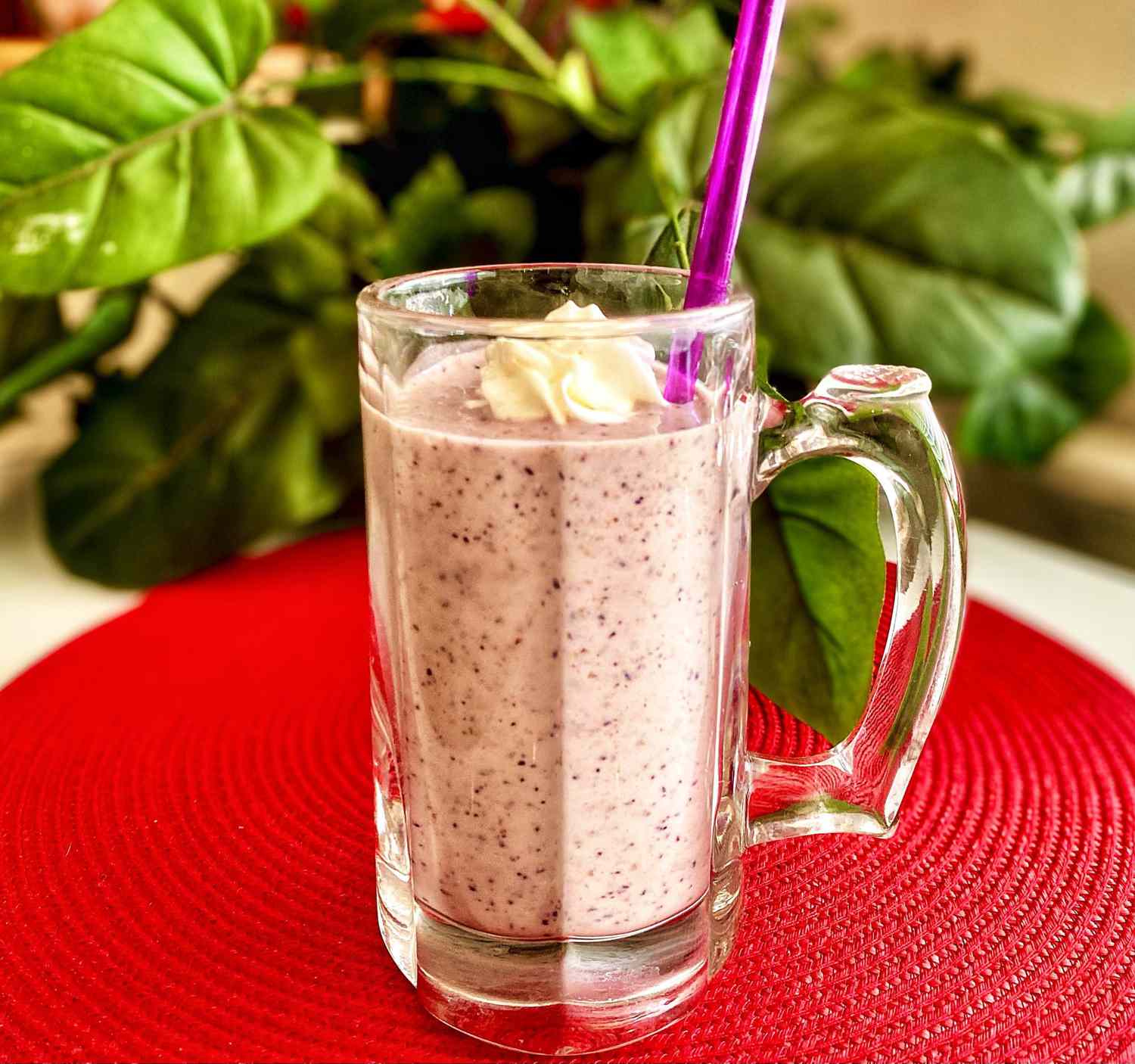 Blueberry, Banana, and Peanut Butter Smoothie Recipe