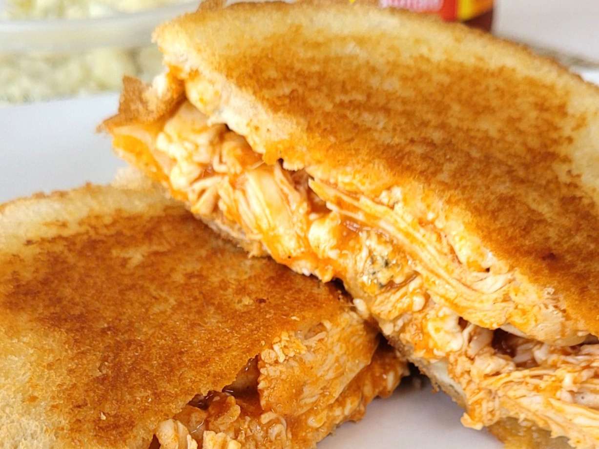 Buffalo Chicken Grilled Cheese Sandwich Recipe