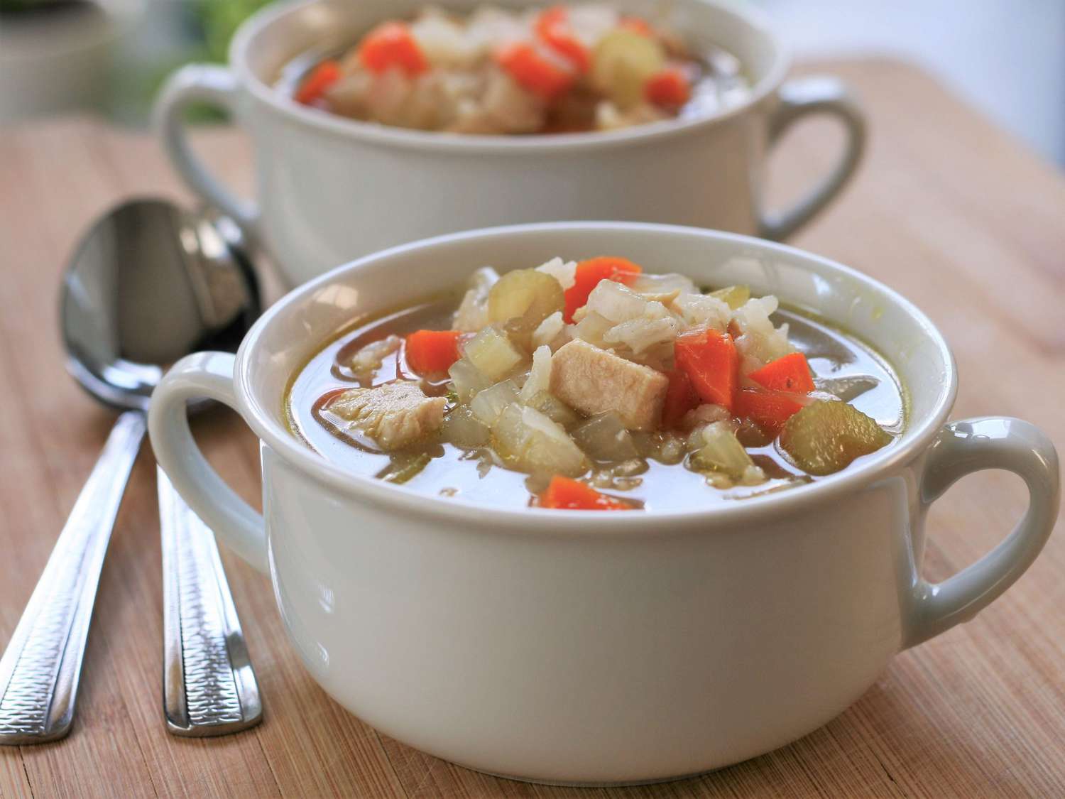 Chicken, Rice, and Vegetable Soup Recipe