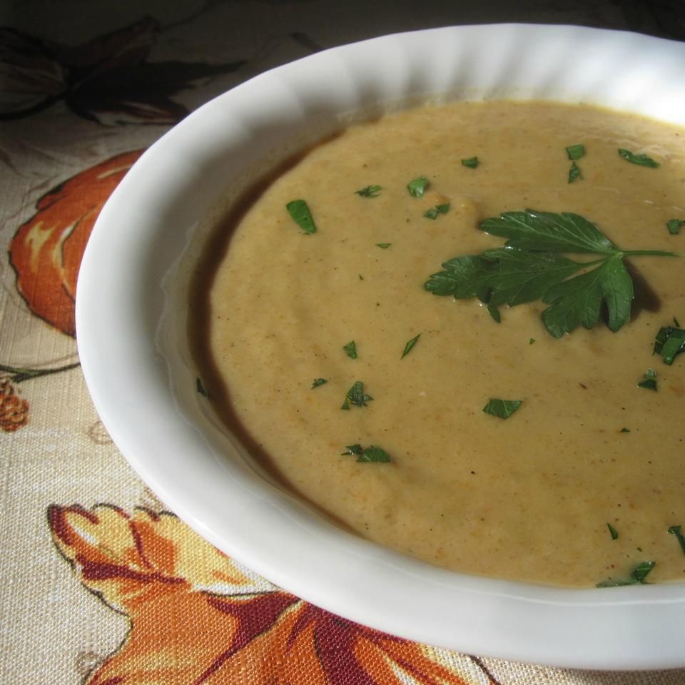 Creamy Roasted Parsnip Soup Recipe