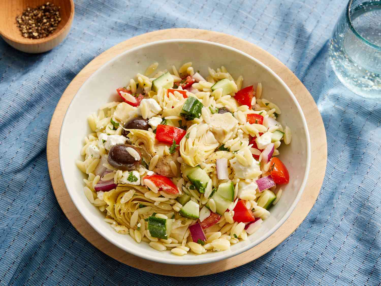 Greek Orzo Salad Recipe