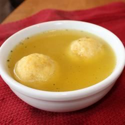 Oma's Fabulous Matzo Ball Soup Recipe