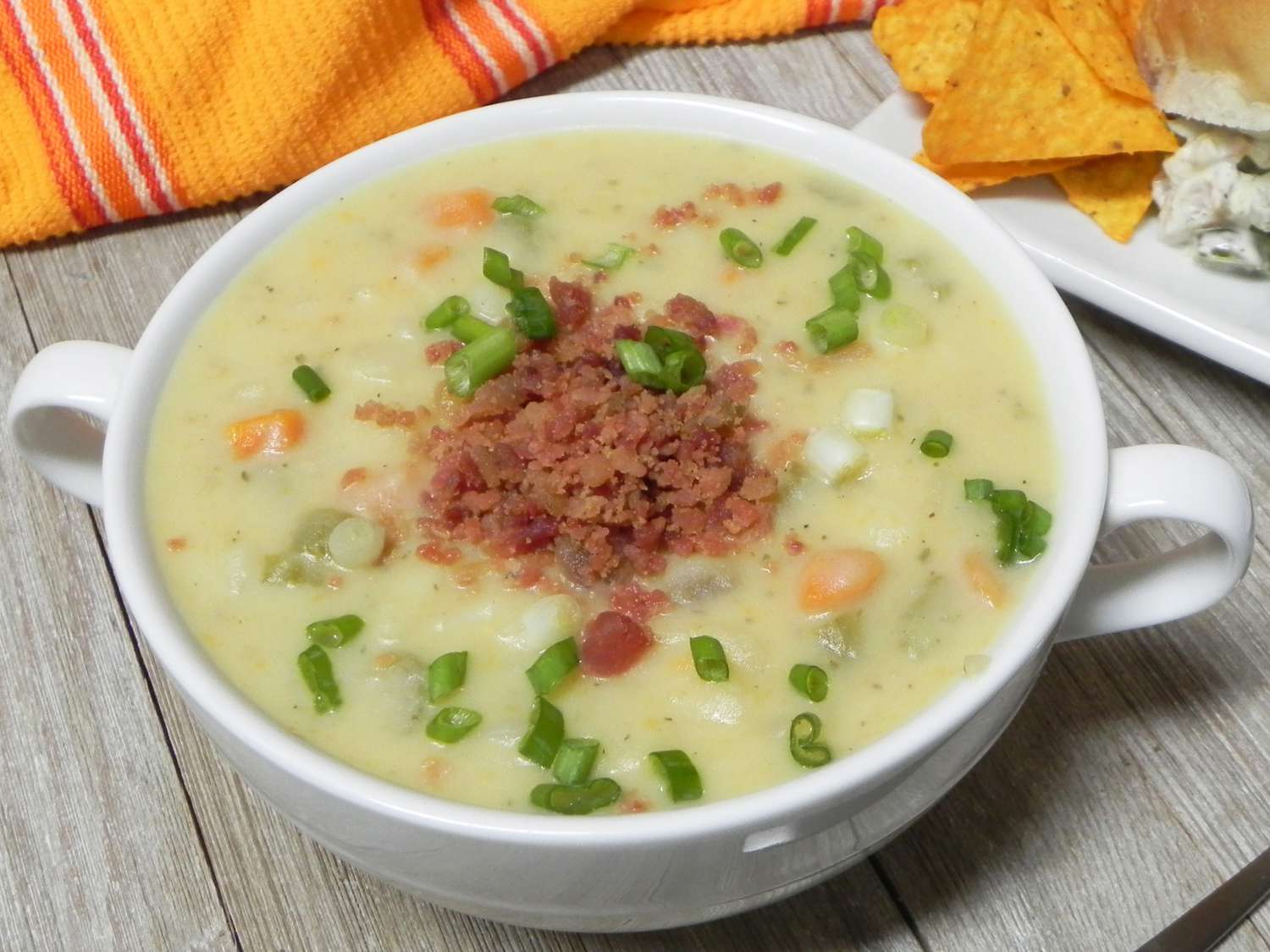 Creamy Slow Cooker Potato Cheese Soup Recipe