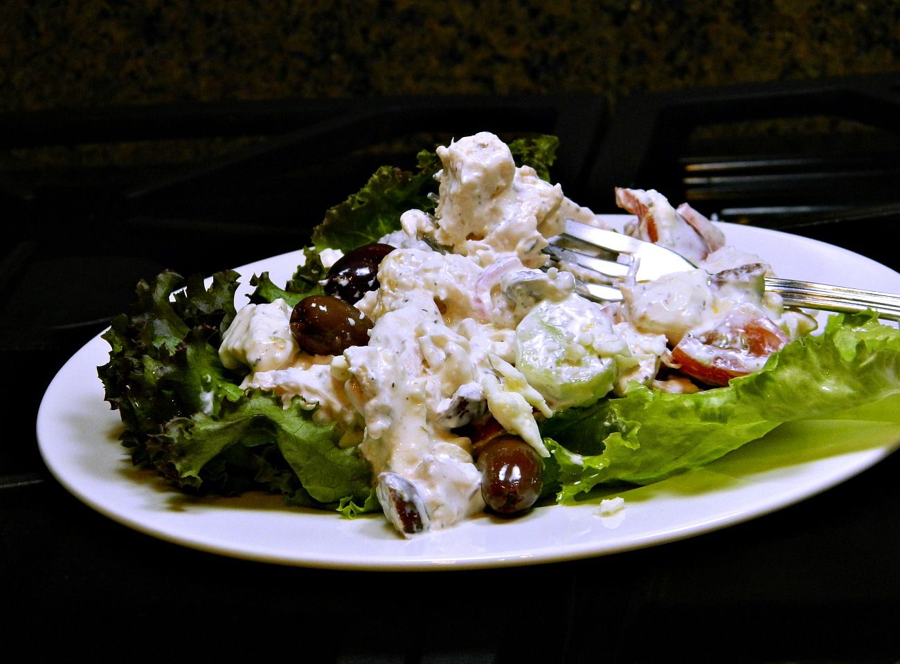 Greek-Style Chicken Salad Recipe