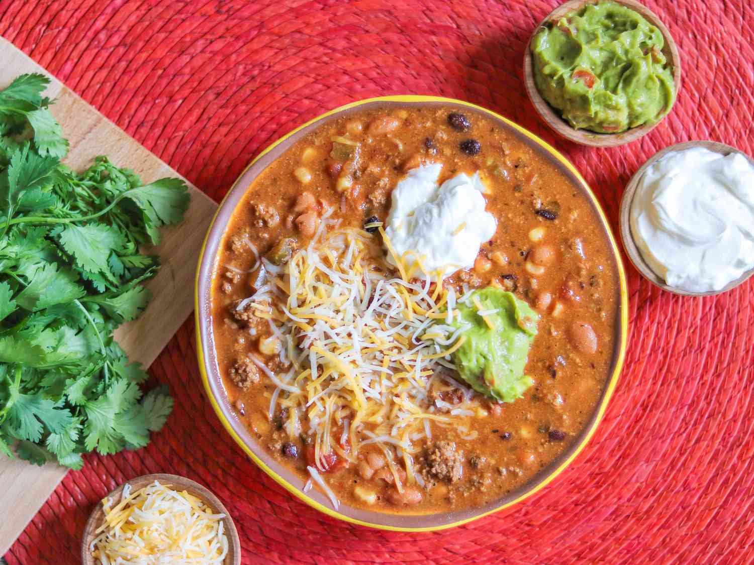 5 Ingredient Cheesy Taco Soup Recipe